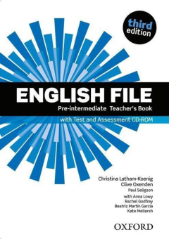 English File Third Edition Pre-Intermediate Teacher's Book with Test and Assessment CD-ROM купить