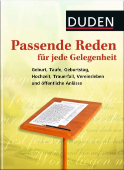 Duden Passende Reden fur jede Gelegenheit (Hardcover) купить