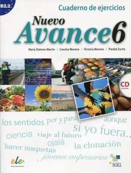 Nuevo Avance 6 ejercicios + CD купить