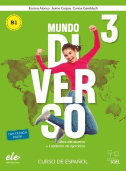 Mundo Diverso 3 - Libro + Cuaderno + Licencia купить