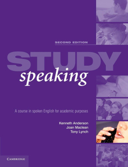 Study Speaking Second Edition Students book купить