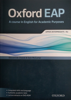 Oxford EAP Upper-Intermediate/B2 Student's Book and DVD-ROM Pack купить
