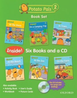 Potato Pals 2 Book Set with Audio CD купить