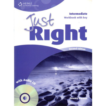 Just Right English Intermediate Workbook With Key and CD купить