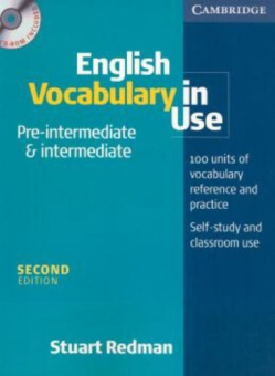 English Vocabulary in Use: Pre-intermediate and Intermediate (Second Edition) Book with answers and купить