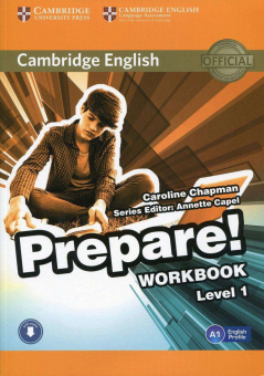 Cambridge English Prepare! Level 1 Workbook with Audio-online купить