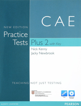 CAE Practice Tests Plus 2 New Edition Book (with Key) and Multi-ROM купить