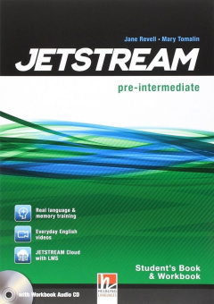 Jetstream Pre-Intermediate  Student's Book & Workbook (with e-Zone) купить