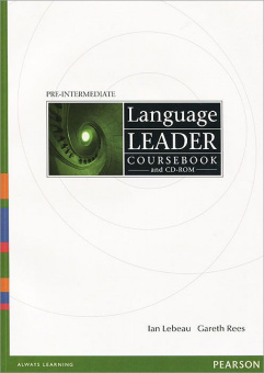 Language Leader Pre-Intermediate Coursebook + CD-ROM купить