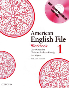 American English File 1 Workbook with MultiROM купить