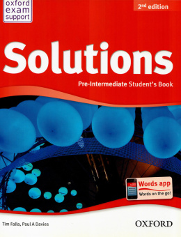 Solutions Second Edition Pre-Intermediate Student Book купить