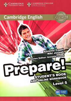 Cambridge English Prepare! Level 5 Student's Book and Online Workbook купить