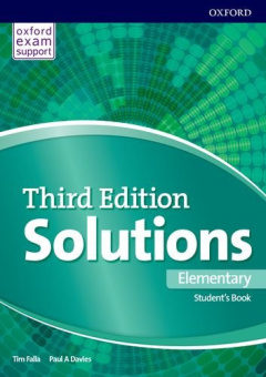 Solutions Third Edition Elementary Student's Book - купить в интернет ...