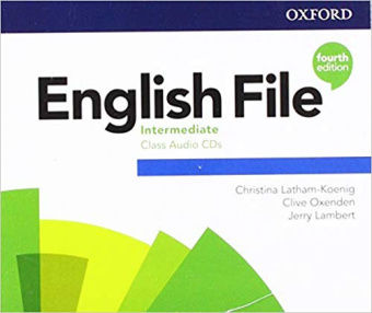 English File Fourth Edition Intermediate Class Audio CDs купить