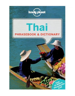 Thai (Lonely Planet Phrasebooks) купить