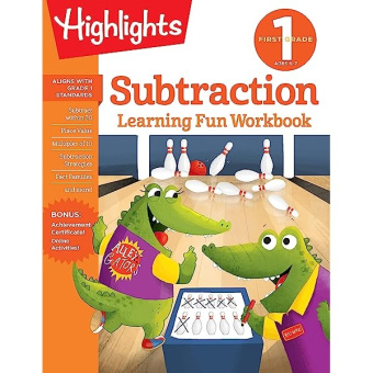 Highlights: First Grade Subtraction купить