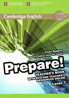 Cambridge English Prepare! Level 7 Teacher's Book with DVD and Teacher's Resources Online купить