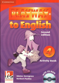 Playway to English (Second Edition) 4 Activity Book with CD-ROM купить