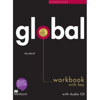 Global Elementary Workbook + CD with Key купить