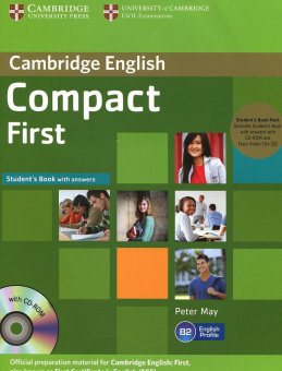 Compact First Student's Book Pack (Student's Book with Answers with CD-ROM and Class Audio CDs(2)) купить