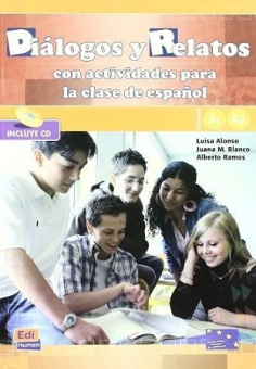 Dialogos y Relatos A1-A2 Libro + CD купить