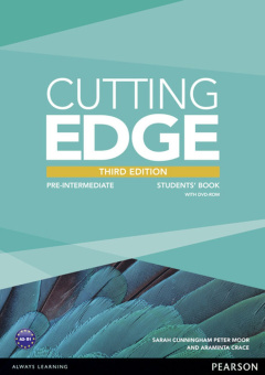 Cutting Edge 3rd Edition Pre-intermediate Students' Book (with DVD) купить