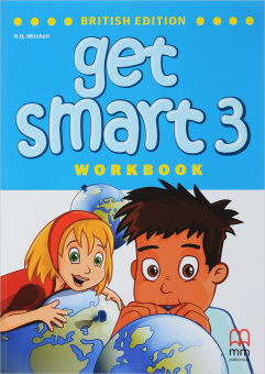 Get Smart British Edition 3 Full-colour Workbook + Audio CD/CD-ROM купить