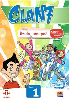 Clan 7 con Hola, amigos! 1 Libro del alumno купить