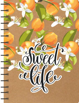 Тетрадь для записей на спирали (Арт. 48,39) 48 листов "Sweet life" купить