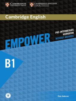 Cambridge English Empower Pre-Intermediate Workbook without Answers with Downloadable Audio купить