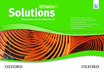 Solutions Second Edition Elementary Online Workbook - Card with Access Code купить