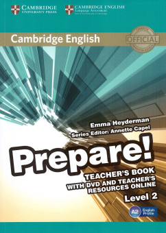 Cambridge English Prepare! Level 2 Teacher's Book with DVD and Teacher's Resources Online купить