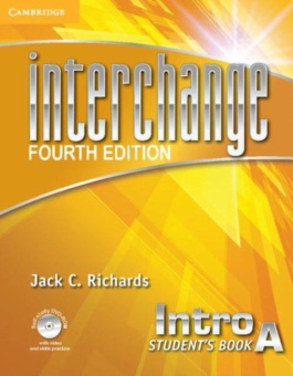 Interchange Fourth Edition Intro Student's Book A with Self-study DVD-ROM купить