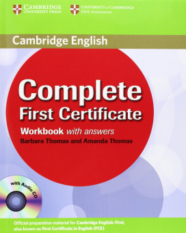 Complete First Certificate  Workbook with answers with Audio CD купить