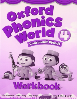 Oxford Phonics World 4 Workbook купить
