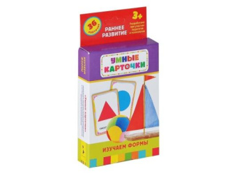 Изучаем формы (Разв. карточки 3+) купить