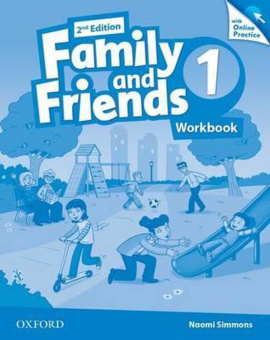 Family and Friends Second Edition 1 Workbook & Online Skills Practice Pack купить