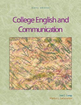 College English and Communication Student's book купить