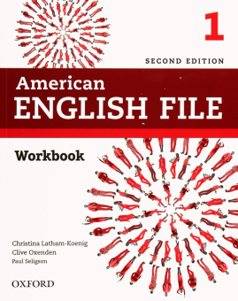 American English File Second edition Level 1 Workbook with Online Practice купить