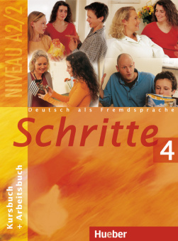 Schritte 4 Kursbuch + Arbeitsbuch купить