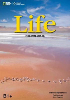 Life Intermediate Students Book with DVD купить