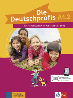 Die Deutschprofis A1.2 Kurs- und Übungsbuch mit Audios und Clips online купить