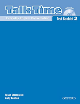 Talk Time 2 Test Booklet with Audio CD купить