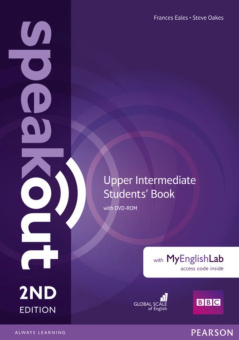 Speakout Second Edition Upper Intermediate Students' Book with DVD & MyEnglishLab купить