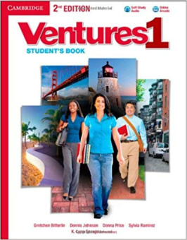 Ventures Second Edition 1 Student's Book with Audio CD купить