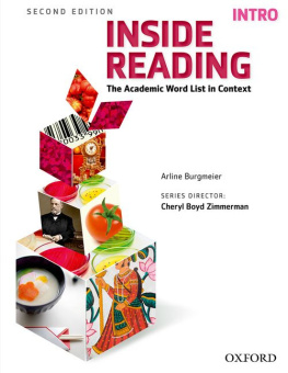 Inside Reading Second Edition Intro Student Book купить