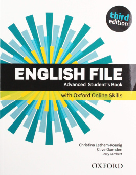 English File Third Edition Advanced Student's Book with Oxford Online Skills купить