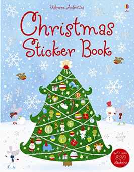 Watt Fiona. Christmas Sticker Book купить