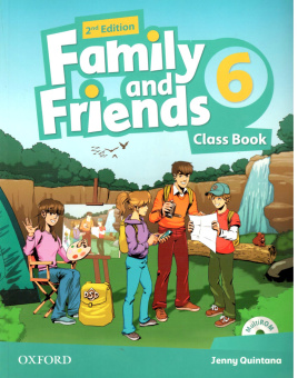 Family and Friends Second Edition 6 Class Book and multiROM Pack купить