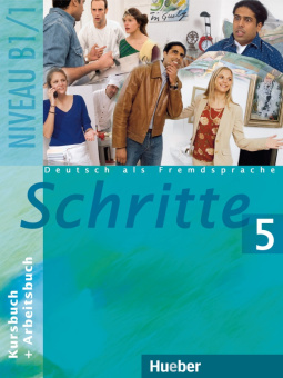 Schritte 5 Kursbuch + Arbeitsbuch купить